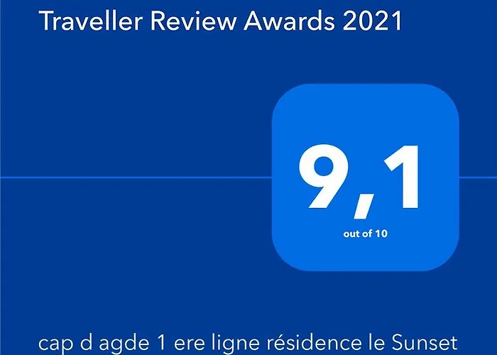 58 M 2 En 1 Ere Ligne ,vue Panoramique ,2 Terrasses Dont Couverte Résidence Le Sunset