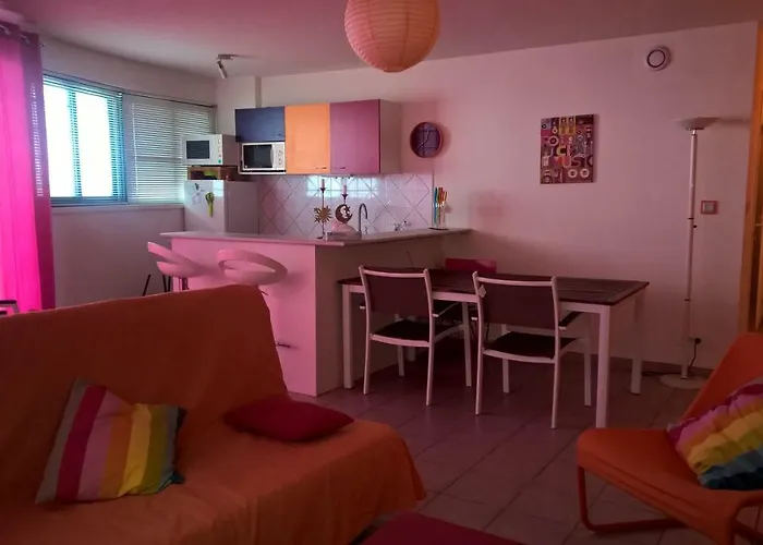 Appartamento 58 M 2 En 1 Ere Ligne ,vue Panoramique ,2 Terrasses Dont Couverte Résidence Le Sunset Agde