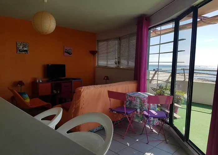 58 M 2 En 1 Ere Ligne ,vue Panoramique ,2 Terrasses Dont Couverte Résidence Le Sunset Agde