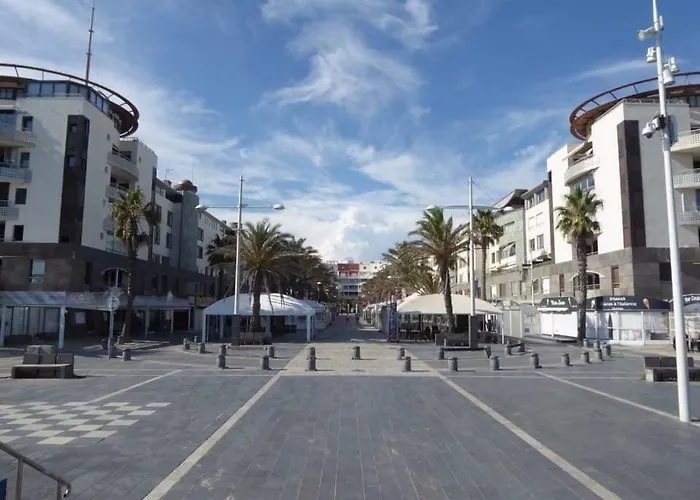 58 M 2 En 1 Ere Ligne ,vue Panoramique ,2 Terrasses Dont Couverte Résidence Le Sunset Appartamento Agde